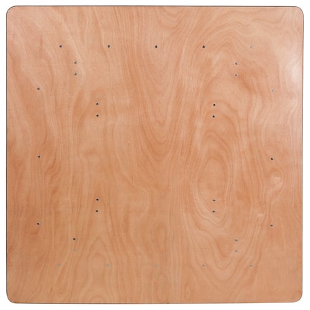 Atlas Commercial Products Titan Series Wood Folding Table, 60 Square WFT5-60SQ